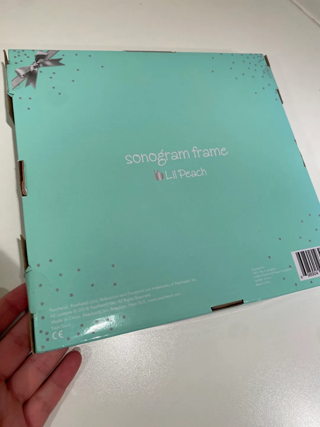 Lil Peach Sonogram Frame - New in Box! image indicator(2)