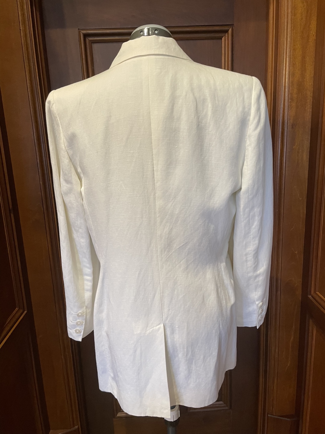 Ann Taylor Linen Blend Blazer & Pants Set - Size 10P - photo 2