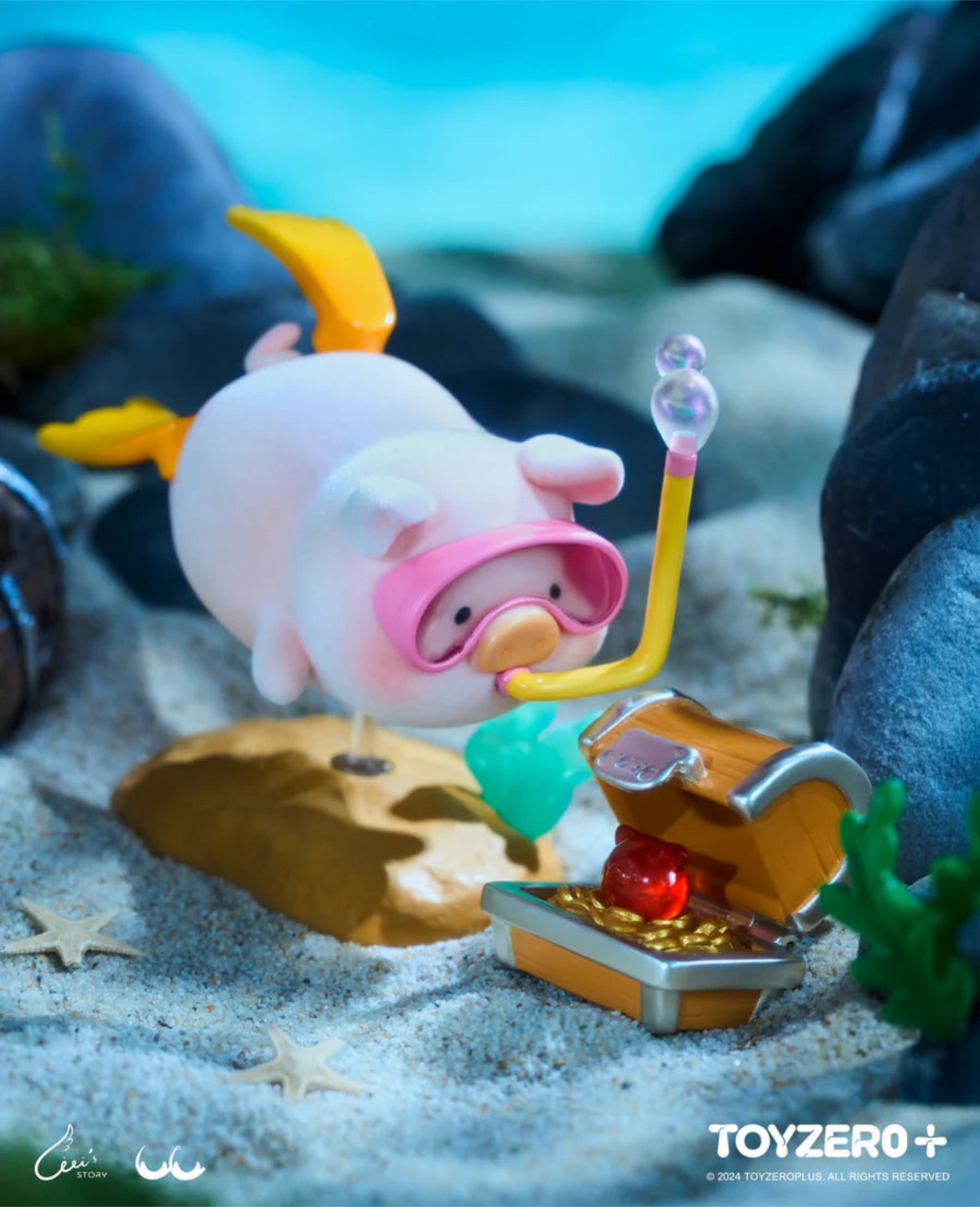 TOYZERO+ LuLu The Piggy Ocean Blind Box - Diver