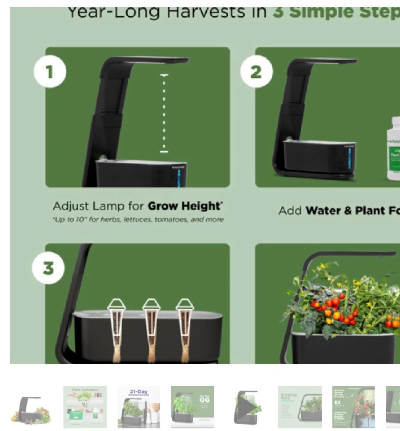 Aerogarden Indoor Garden System image indicator(4)