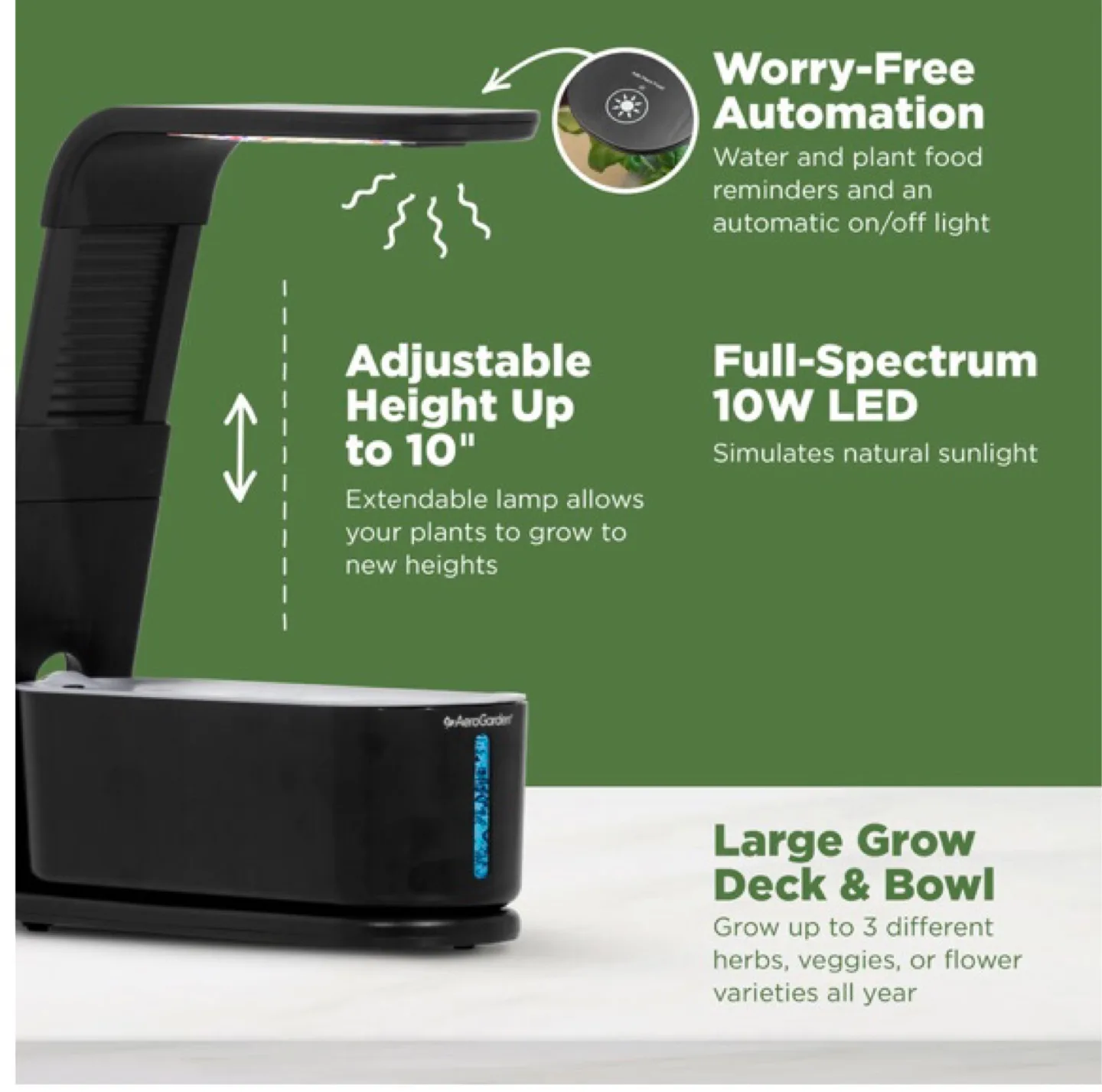Aerogarden Indoor Garden System image indicator(3)