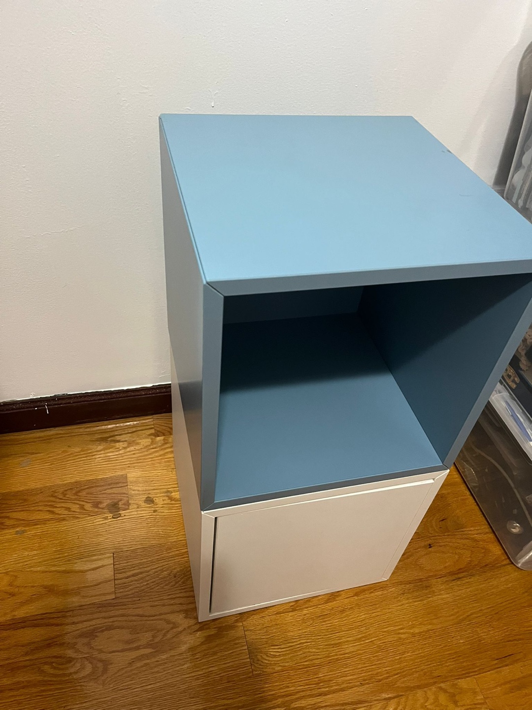 Ikea Blue & White Storage Cube - photo 3