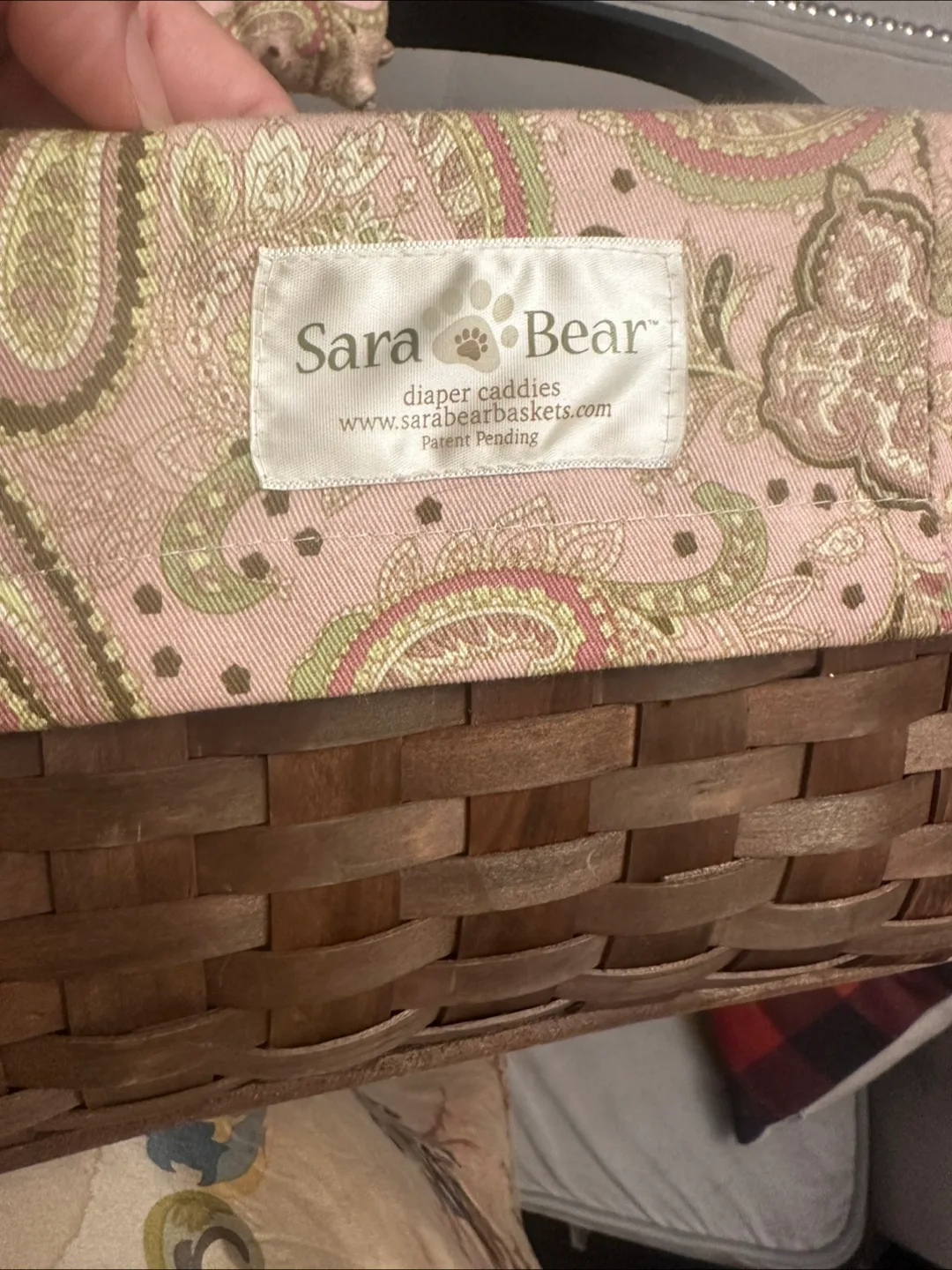 Sara Bear Diaper Caddy Basket image indicator(3)