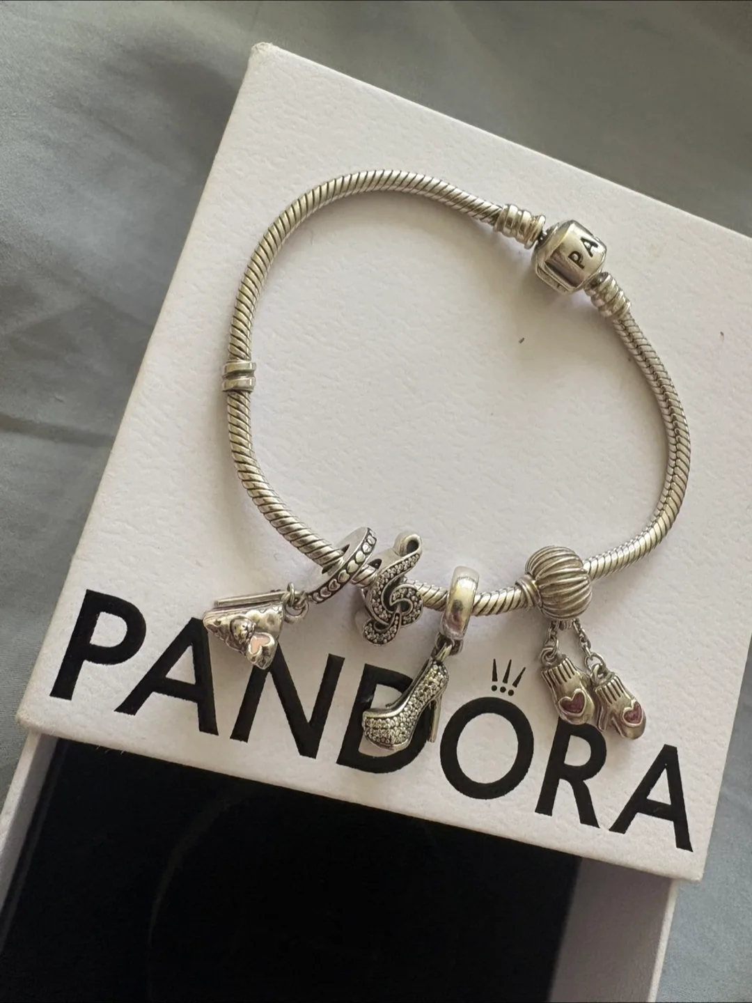 Pandora Bracelet with Charms