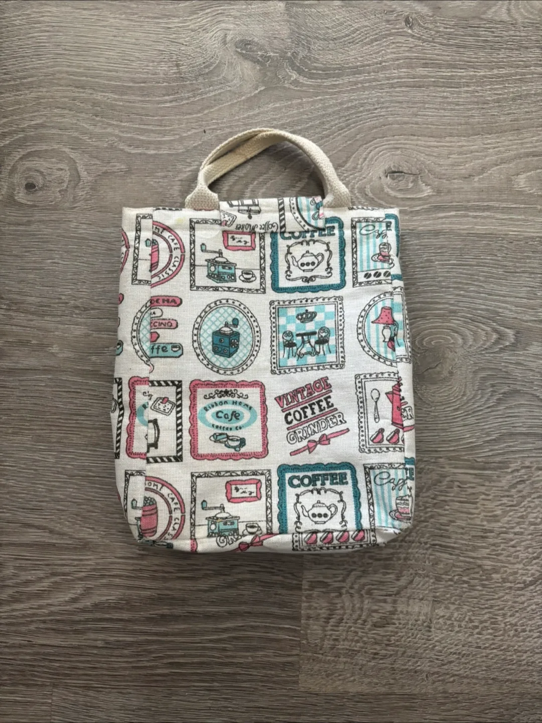 Coffee Print lunch Bag image indicator(2)