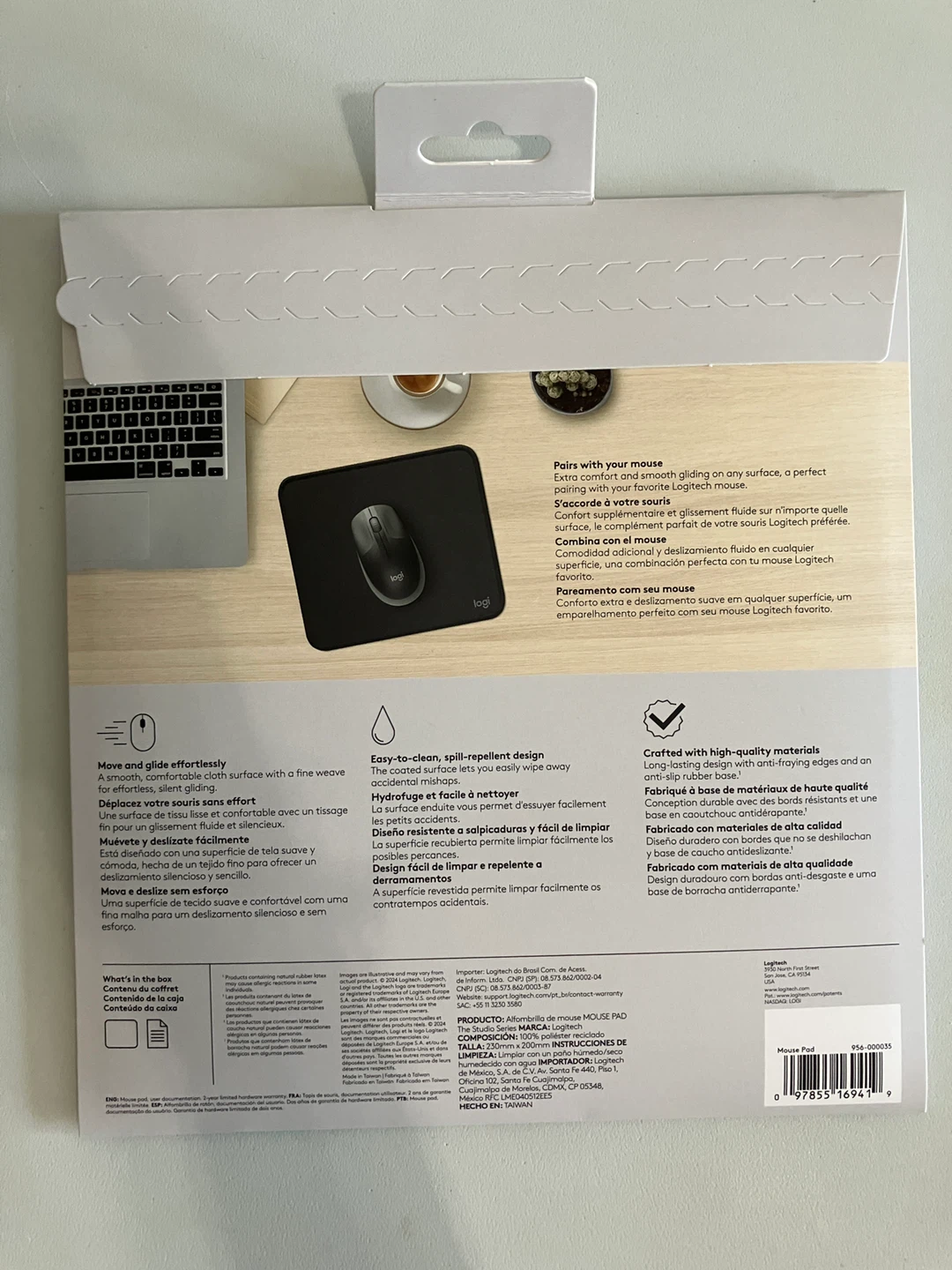 New Logitech Mouse Pad - black - photo 2
