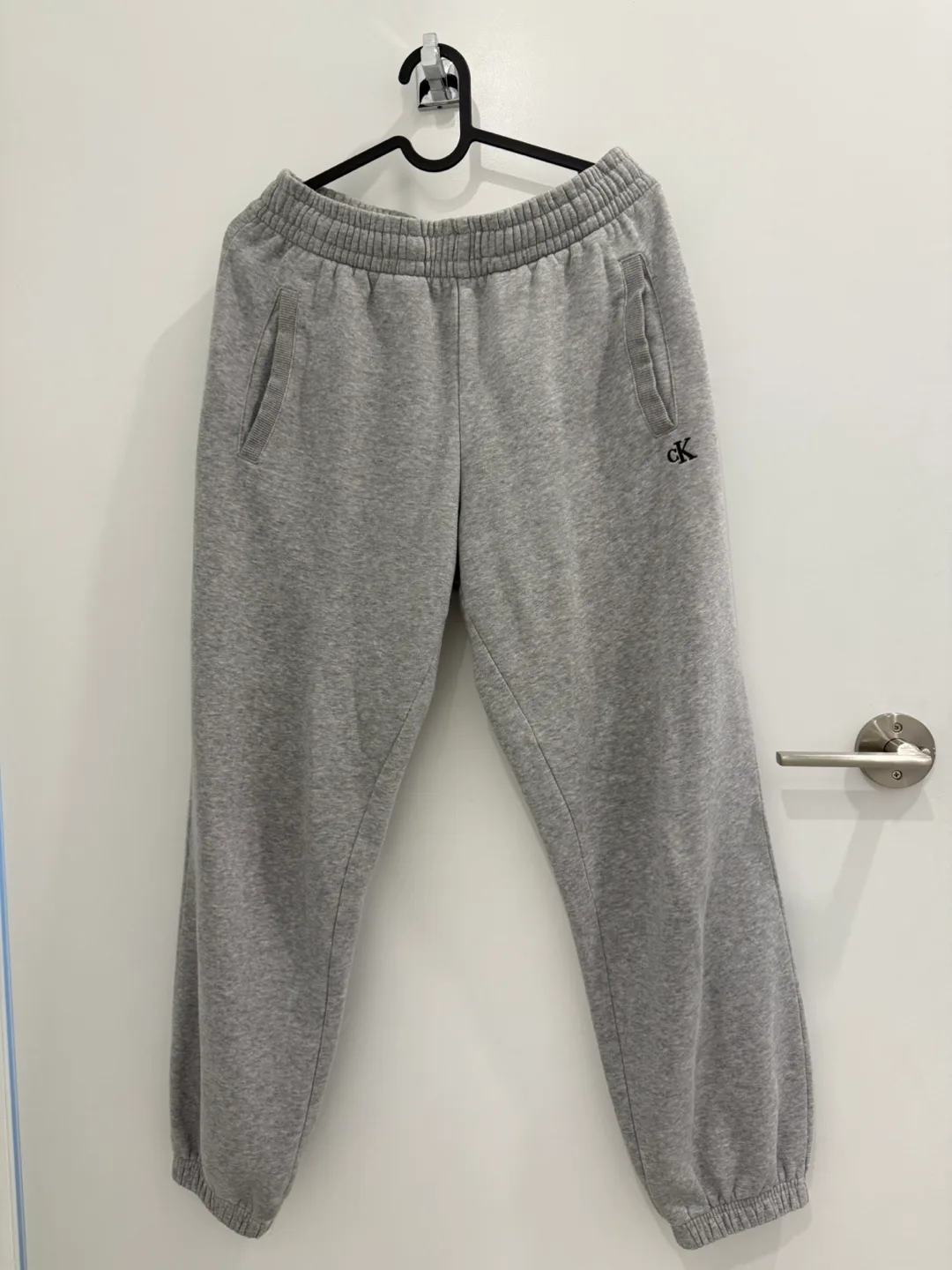 Calvin Klein Archive Logo Grey Sweatpants image indicator(2)