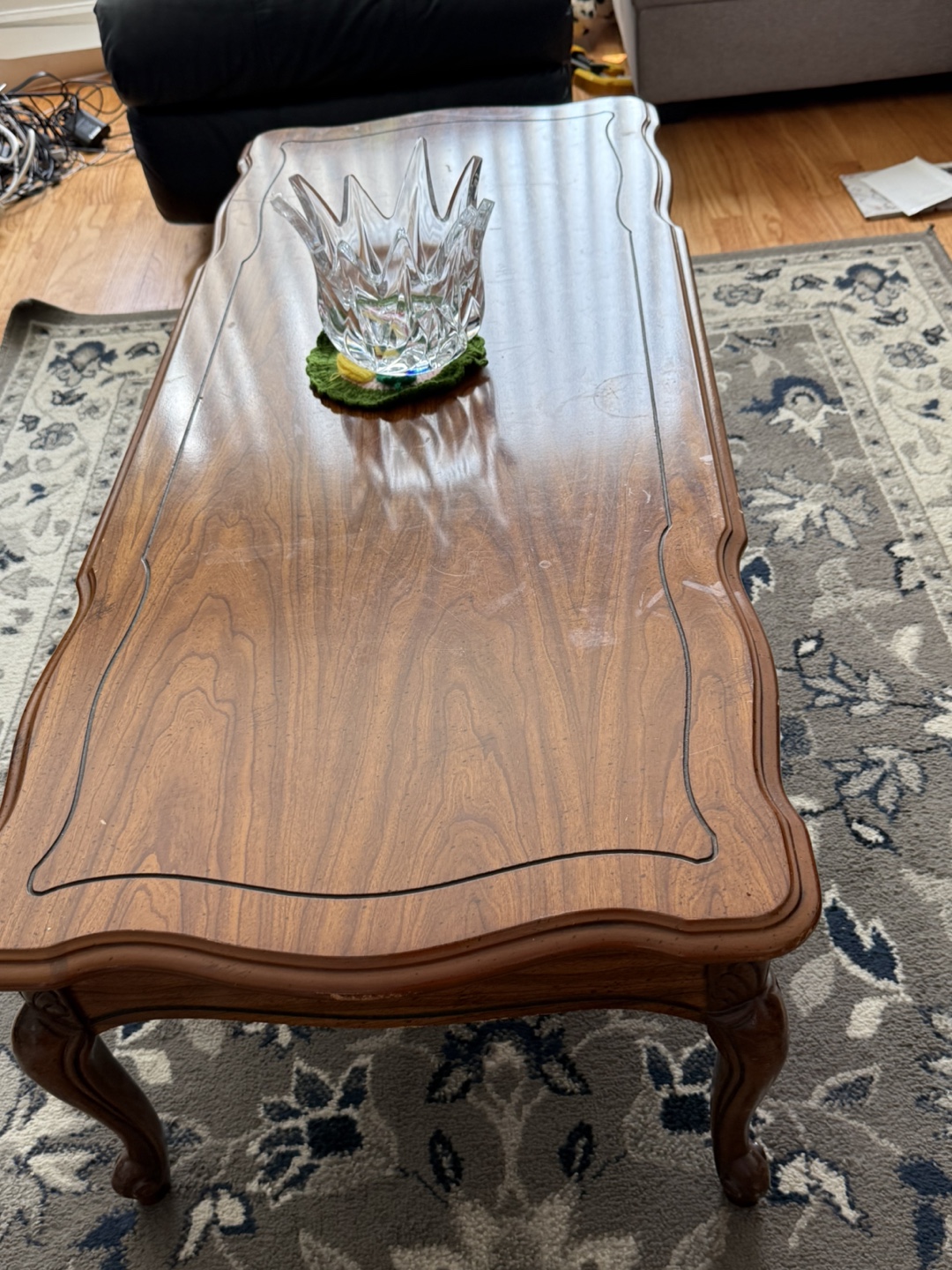 Vintage Wood Coffee Table - photo 4