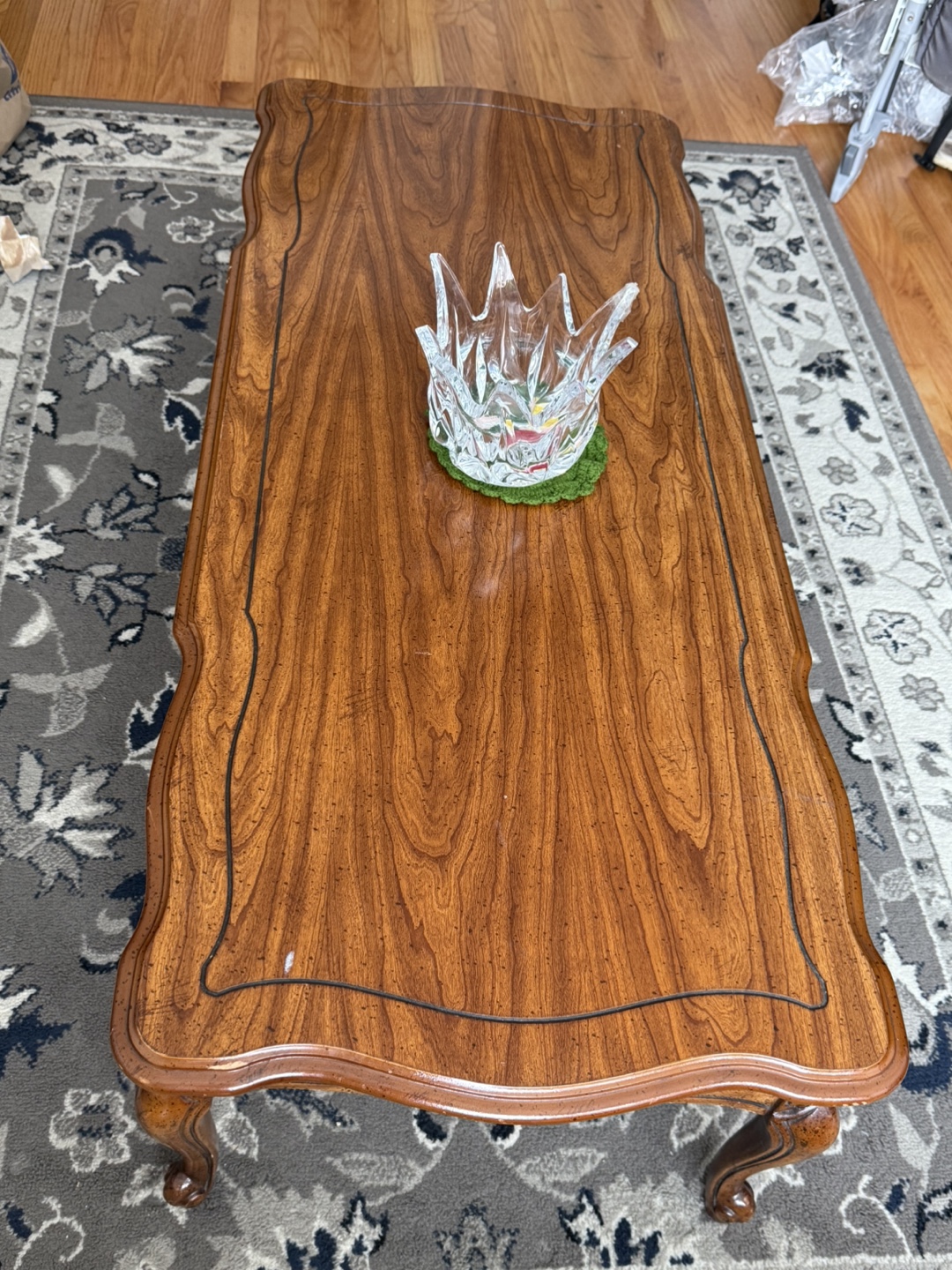 Vintage Wood Coffee Table - photo 2