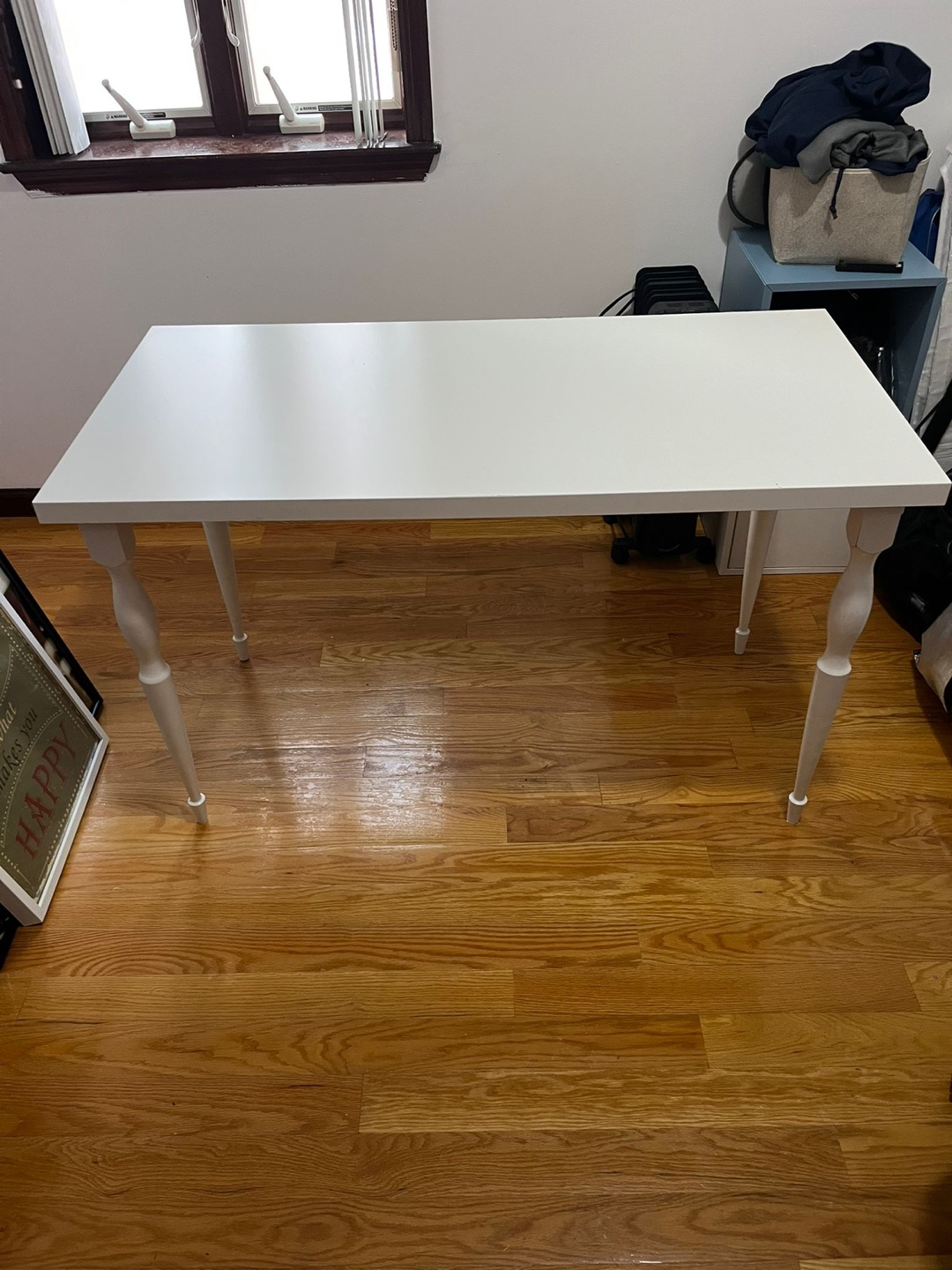 Ikea White Wooden Table