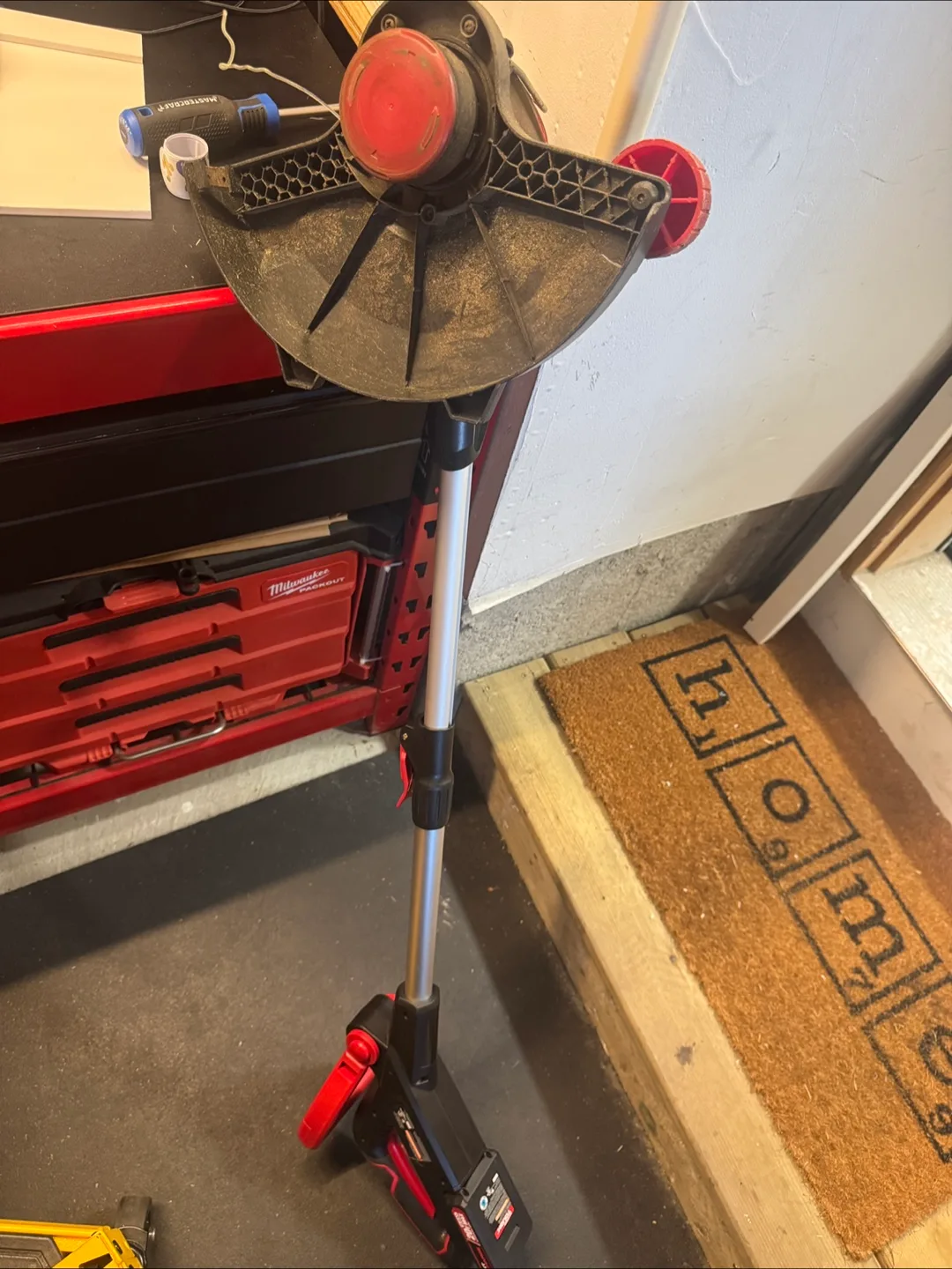 Hyper Tough Cordless String Trimmer with battery and charger thumbnail