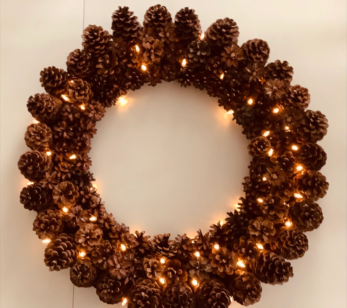 Pine Cone Wreath-Very Large thumbnail