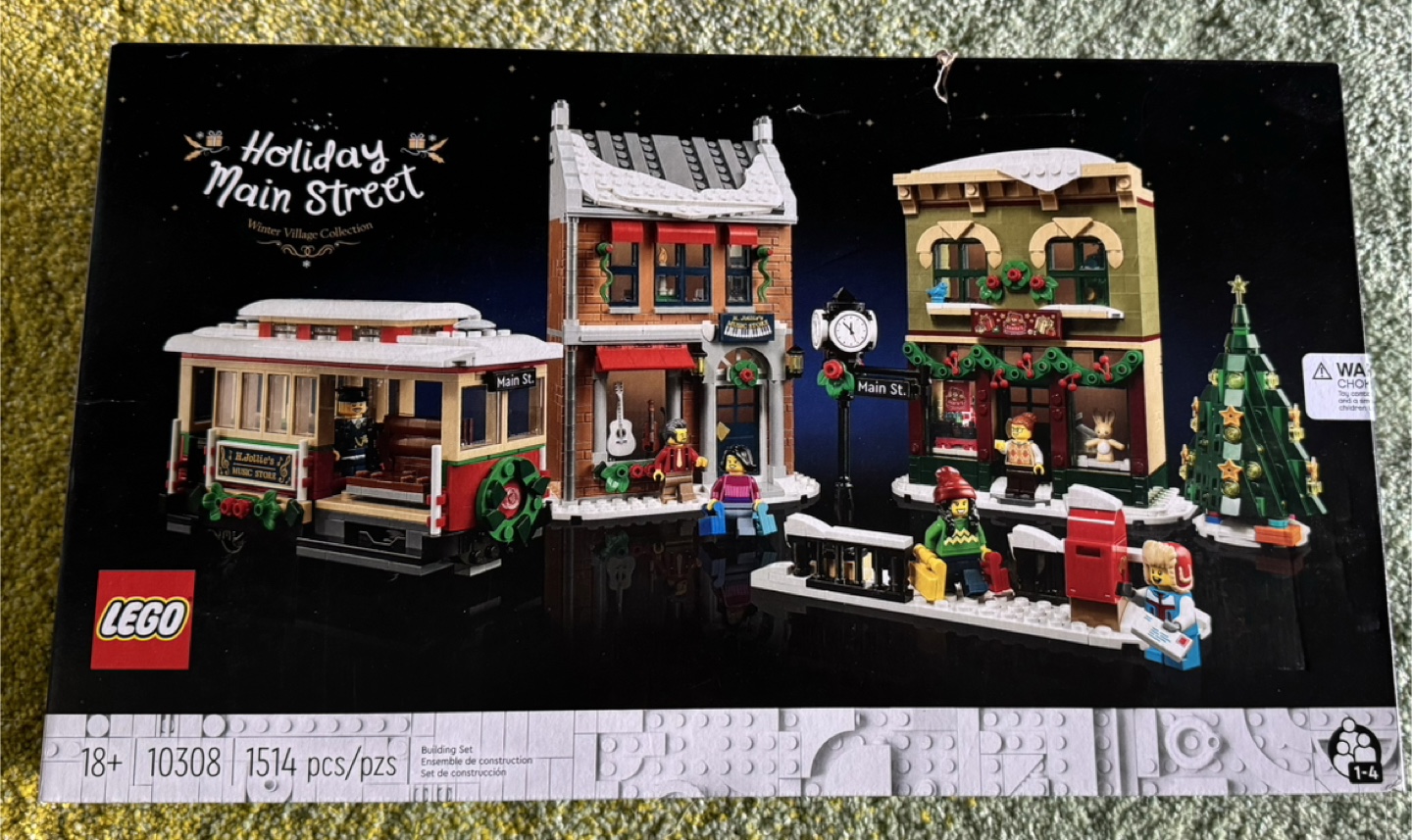 Retired and Sealed LEGO Holiday Main Street 10308