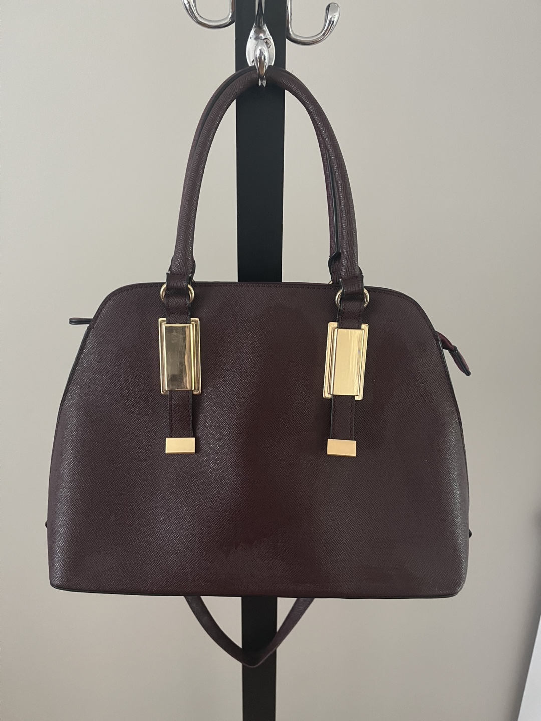 ALDO Burgundy Satchel Bag