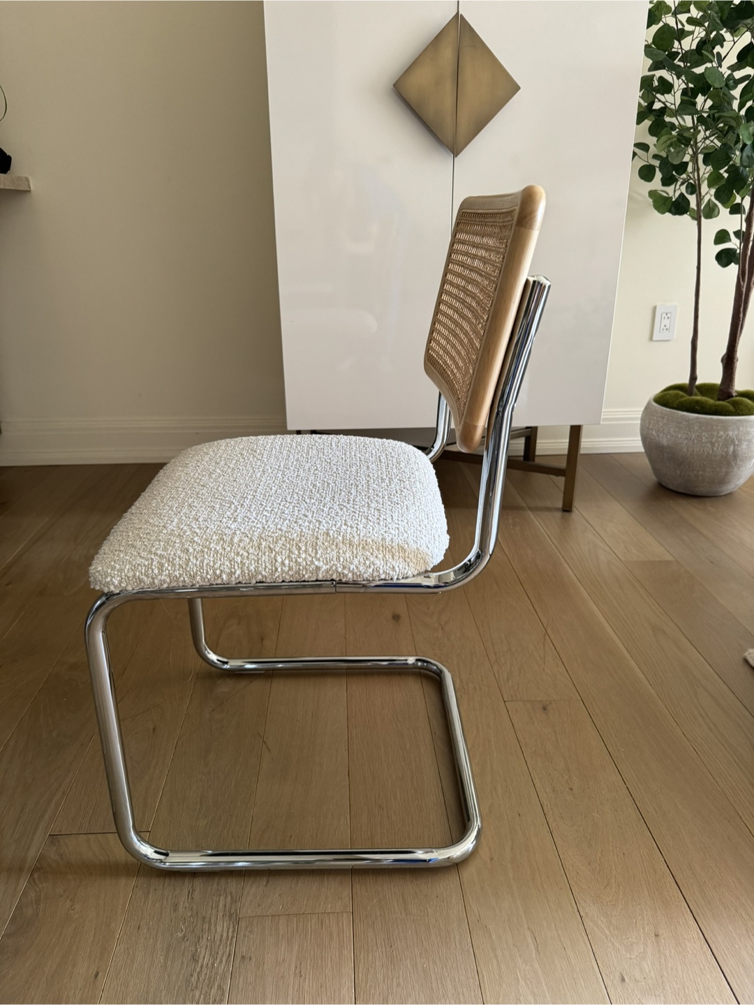 All Modern Cesca Chrome Dining Chairs (Set of 4) - photo 2