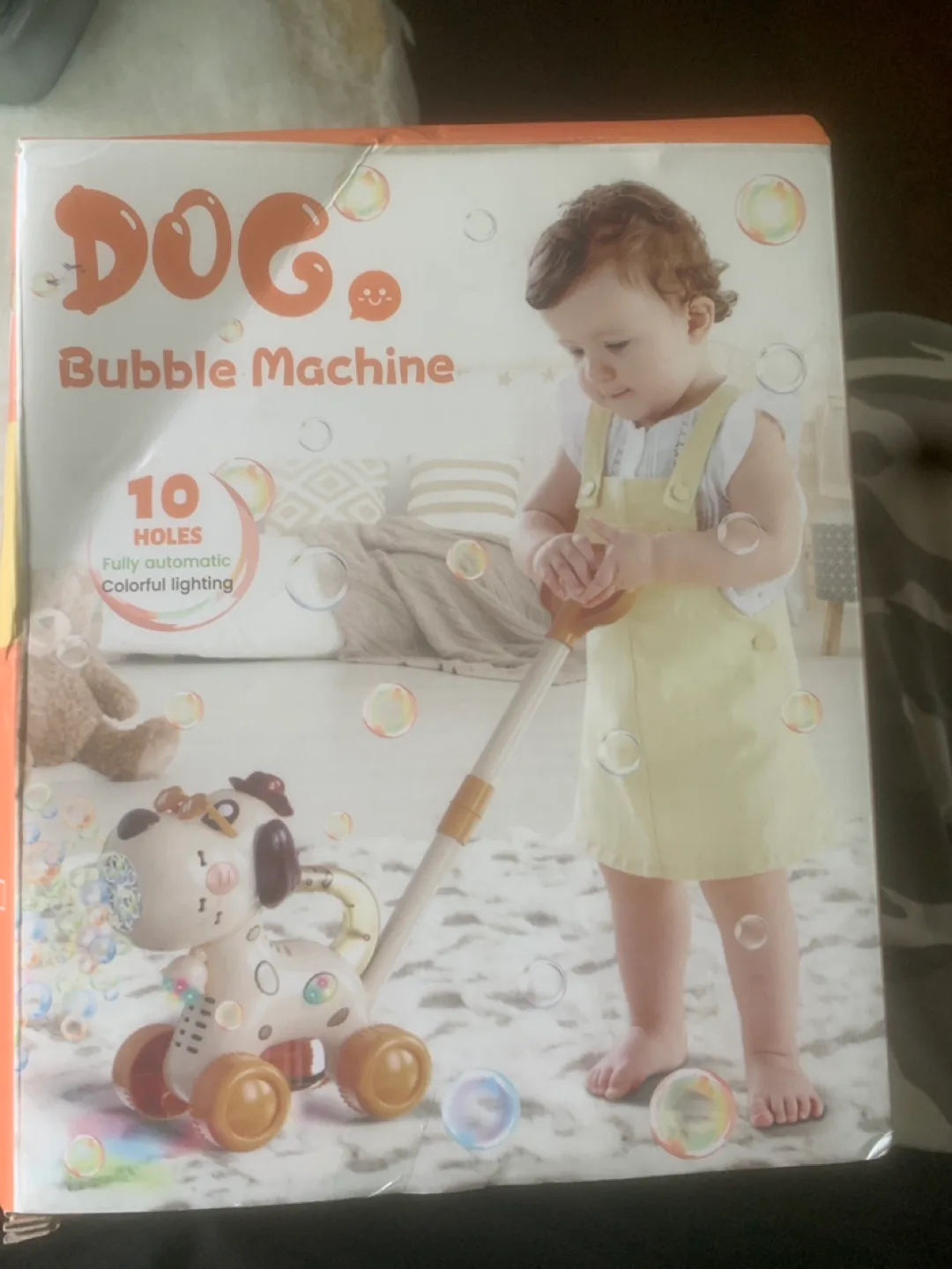 Nicmore Automatic Bubble Machine for Toddlers image indicator(2)