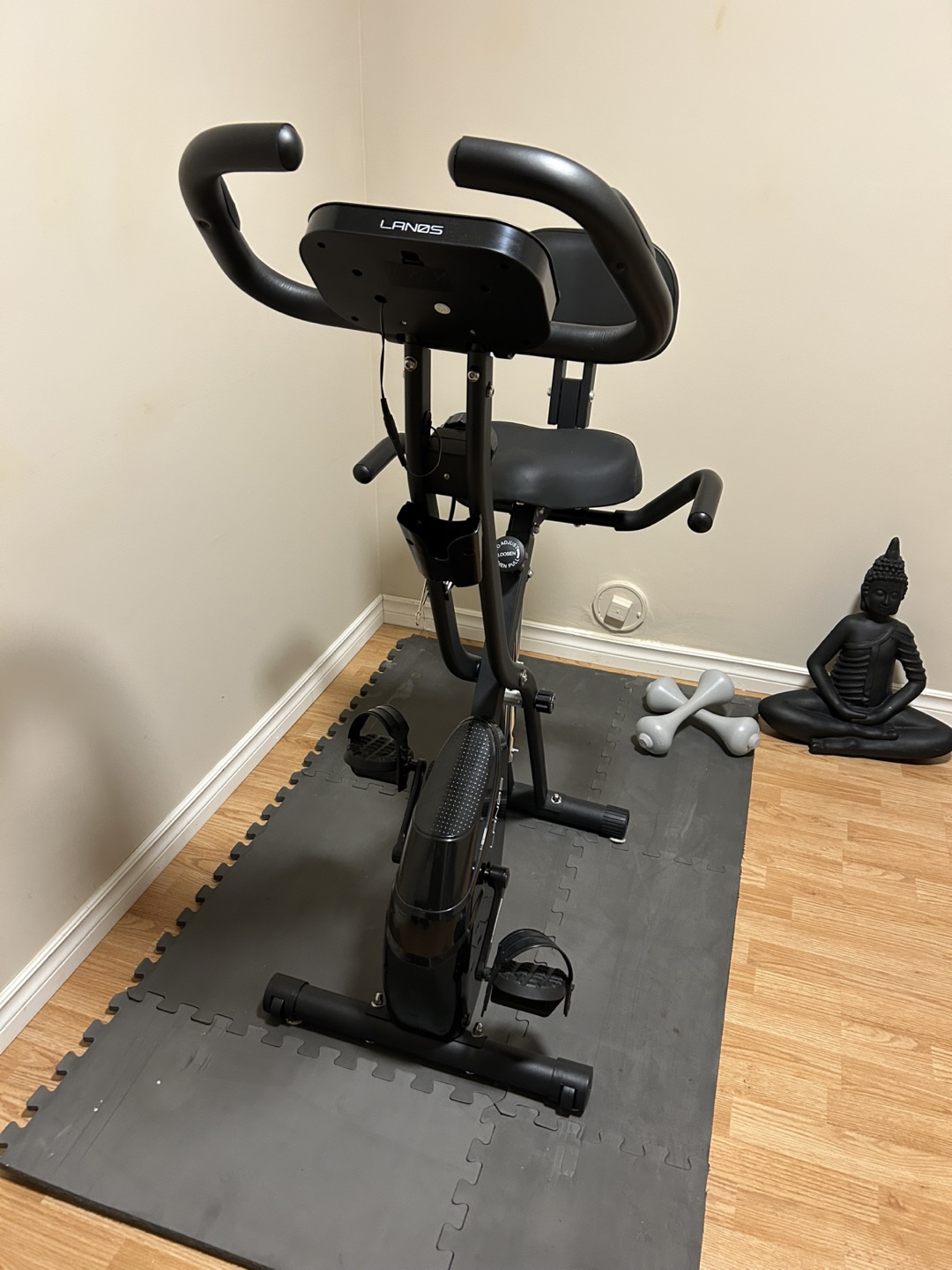 LANOS Folding Exercise Bike - Great Condition! - photo 2