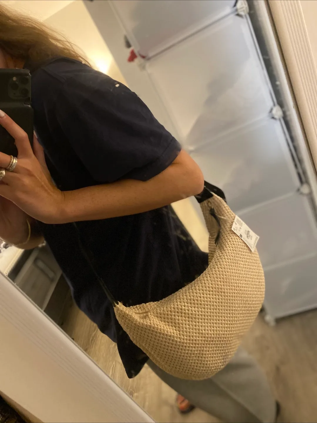 Paula Echevarria x Primark Natural Woven Bag - NEW thumbnail