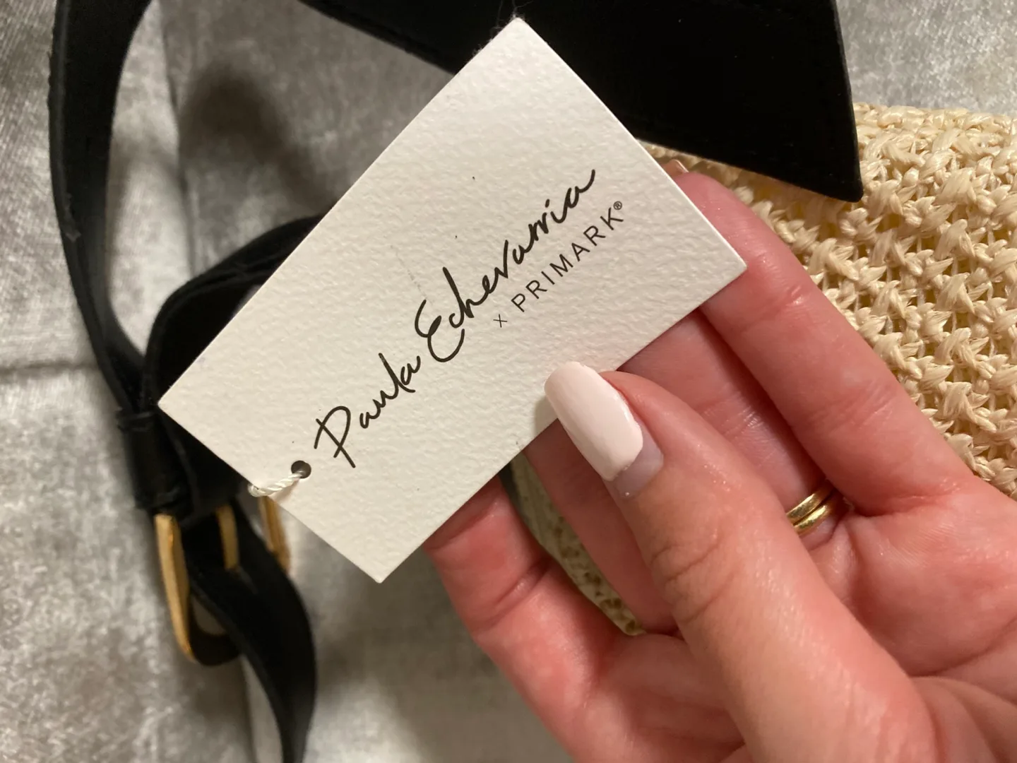 Paula Echevarria x Primark Natural Woven Bag - NEW image indicator(4)