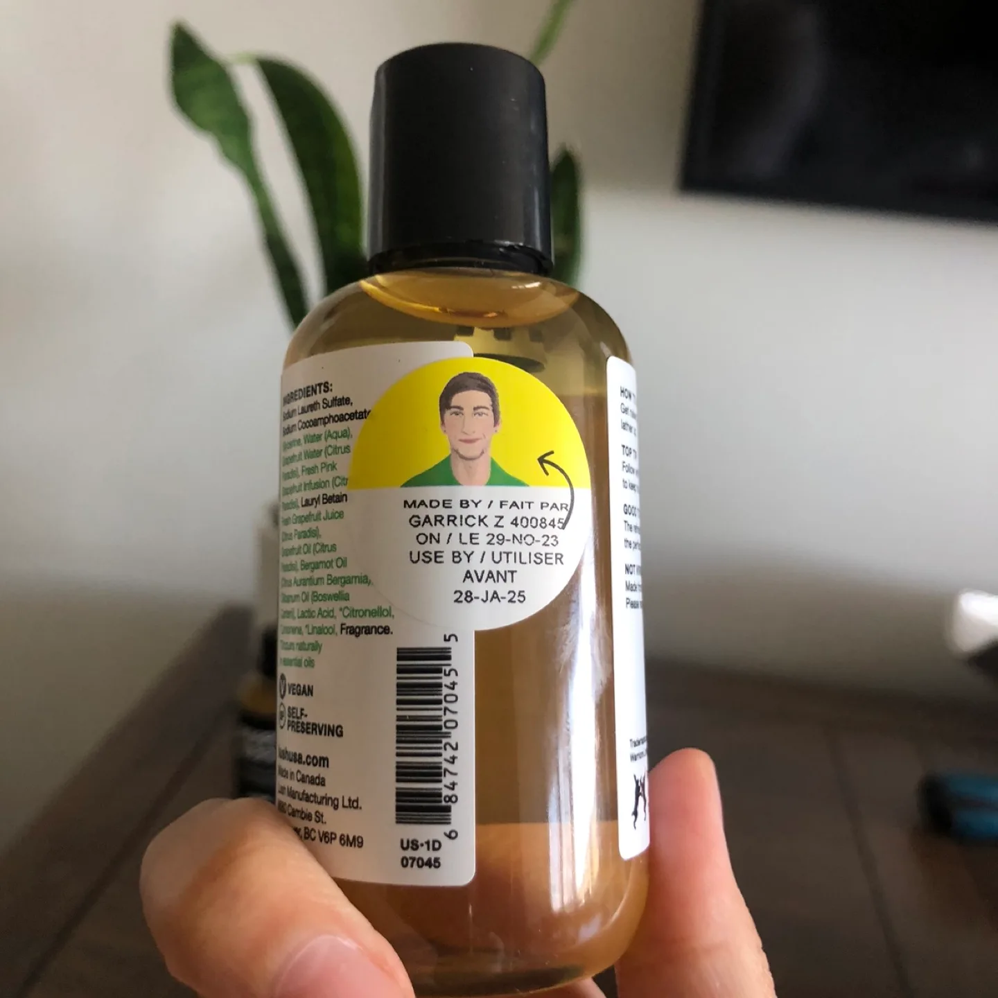 5x Lush Happy Hippy Shower Gel (100ml) image indicator(3)