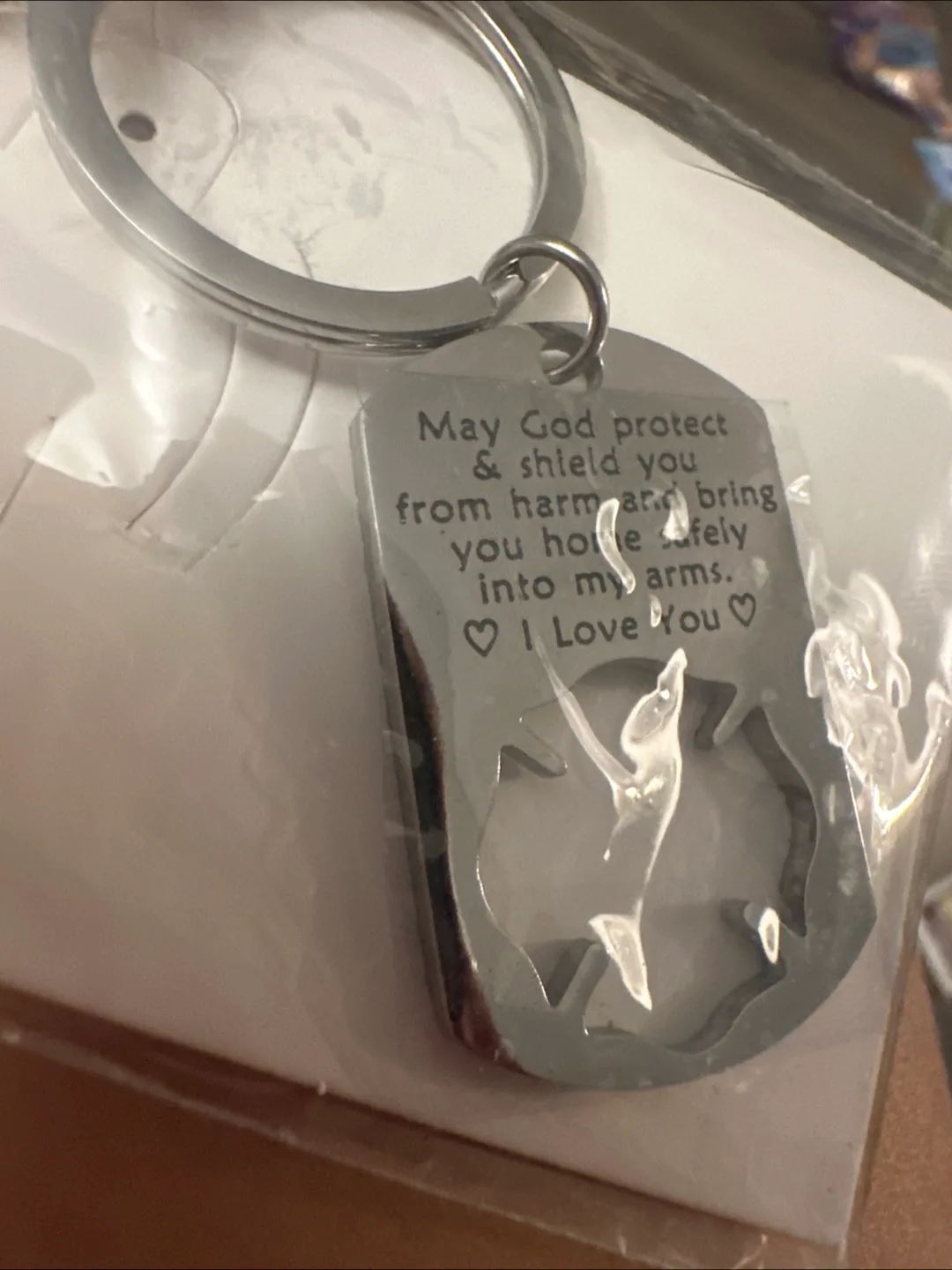 Firefighter Keychain & Necklace Set - Fashion Jewelry image indicator(3)