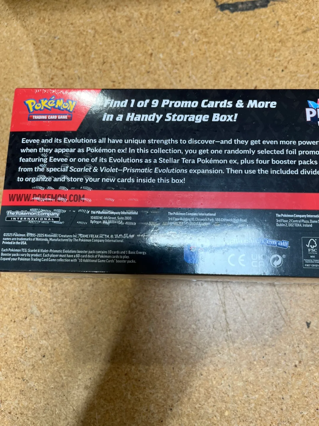 Pokémon TCG: Scarlet & Violet Prismatic Evolutions Surprise Box image indicator(2)