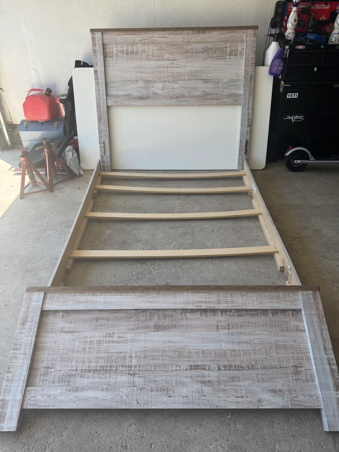 Double Bedframe with Mattress & Box Spring