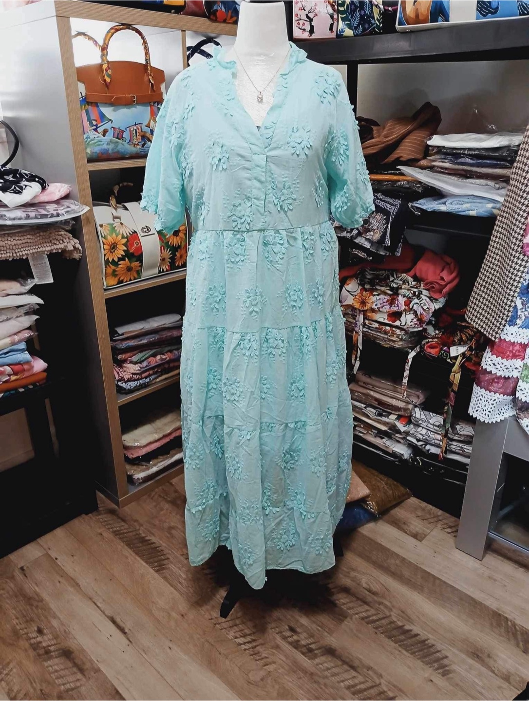 Floral Tiered Maxi Dress - photo 5