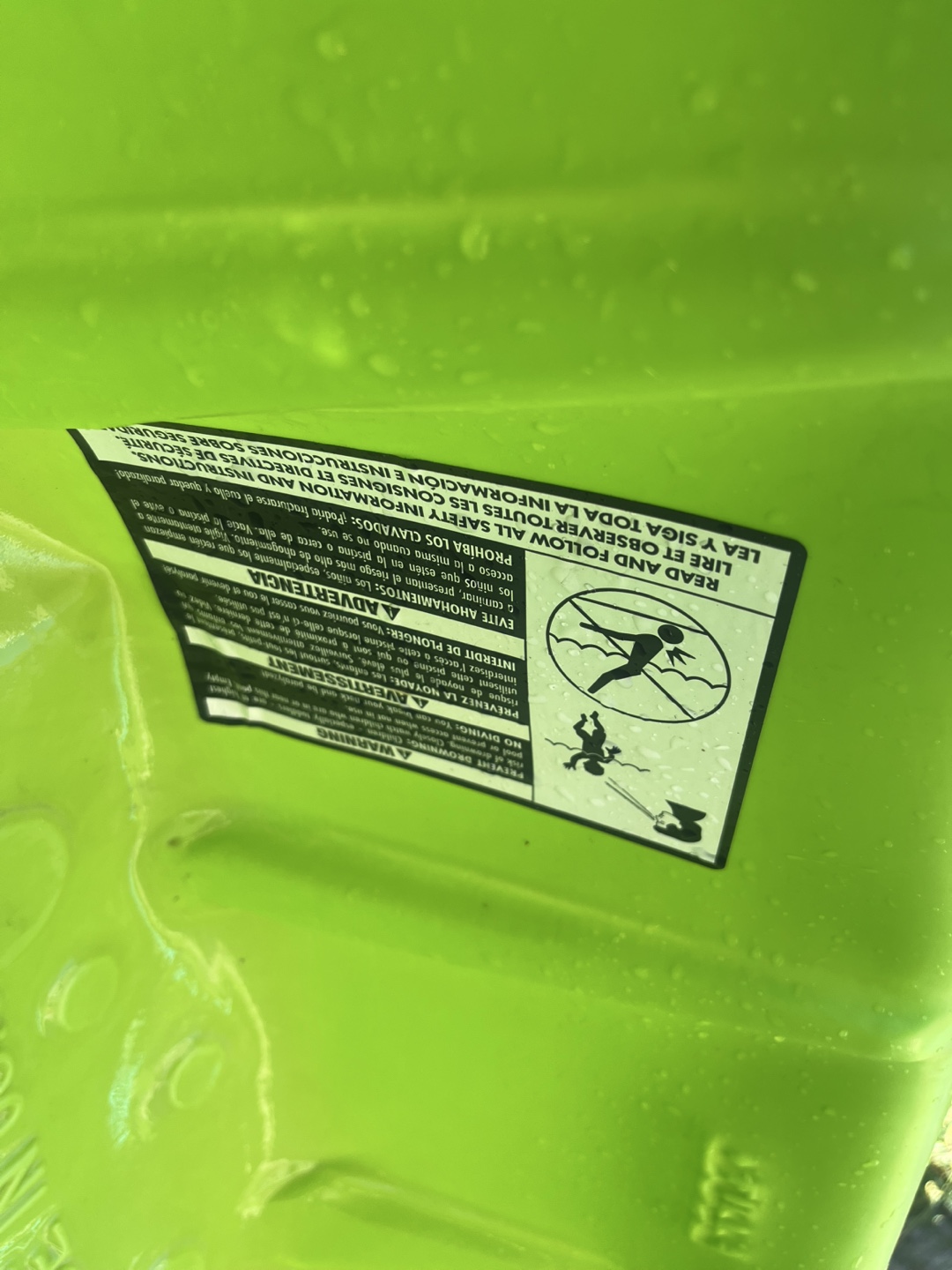 Little Tikes Blue Water Table - photo 2