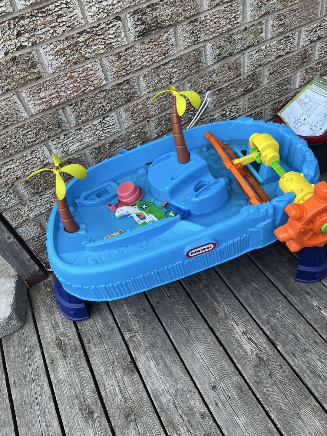 Little Tikes Blue Water Table - photo 3