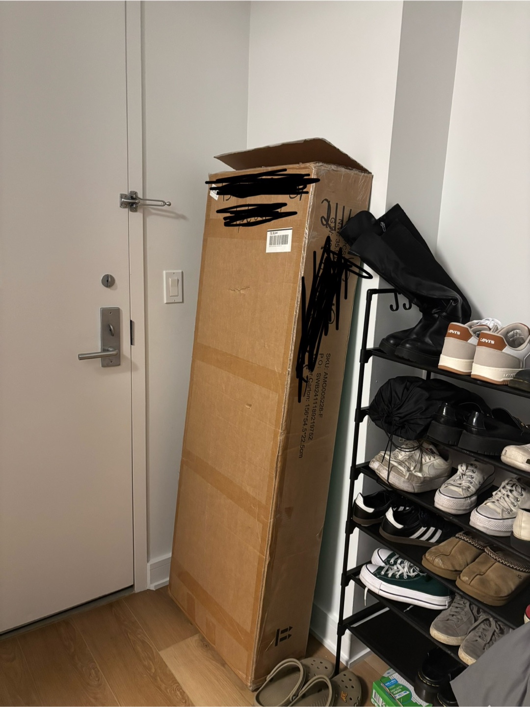 Susalt Full Size Bed Frame with 4 Storage Drawers