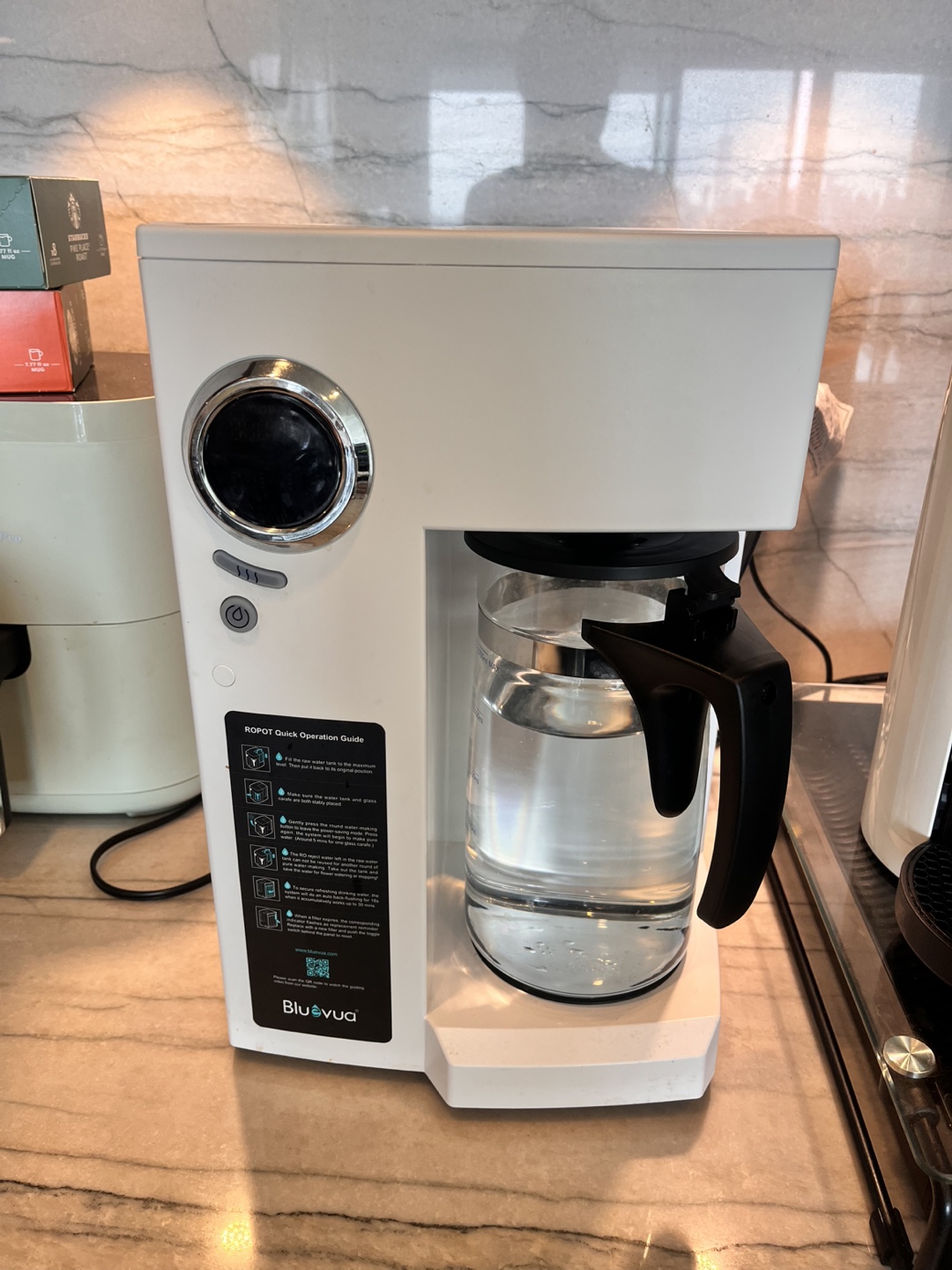 Bluevua RO100ROPOT-UV Countertop Water Filter