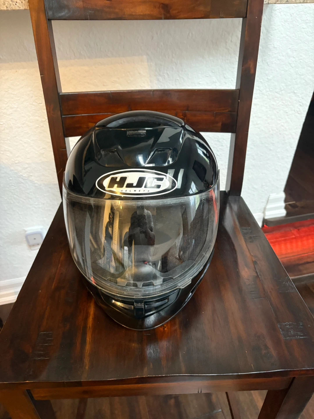 HJC FG-17 Black Motorcycle Helmet