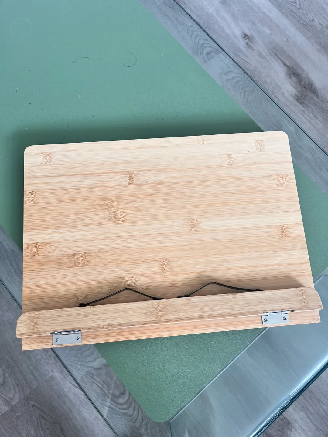 XL Bamboo Book Stand - Adjustable Height thumbnail