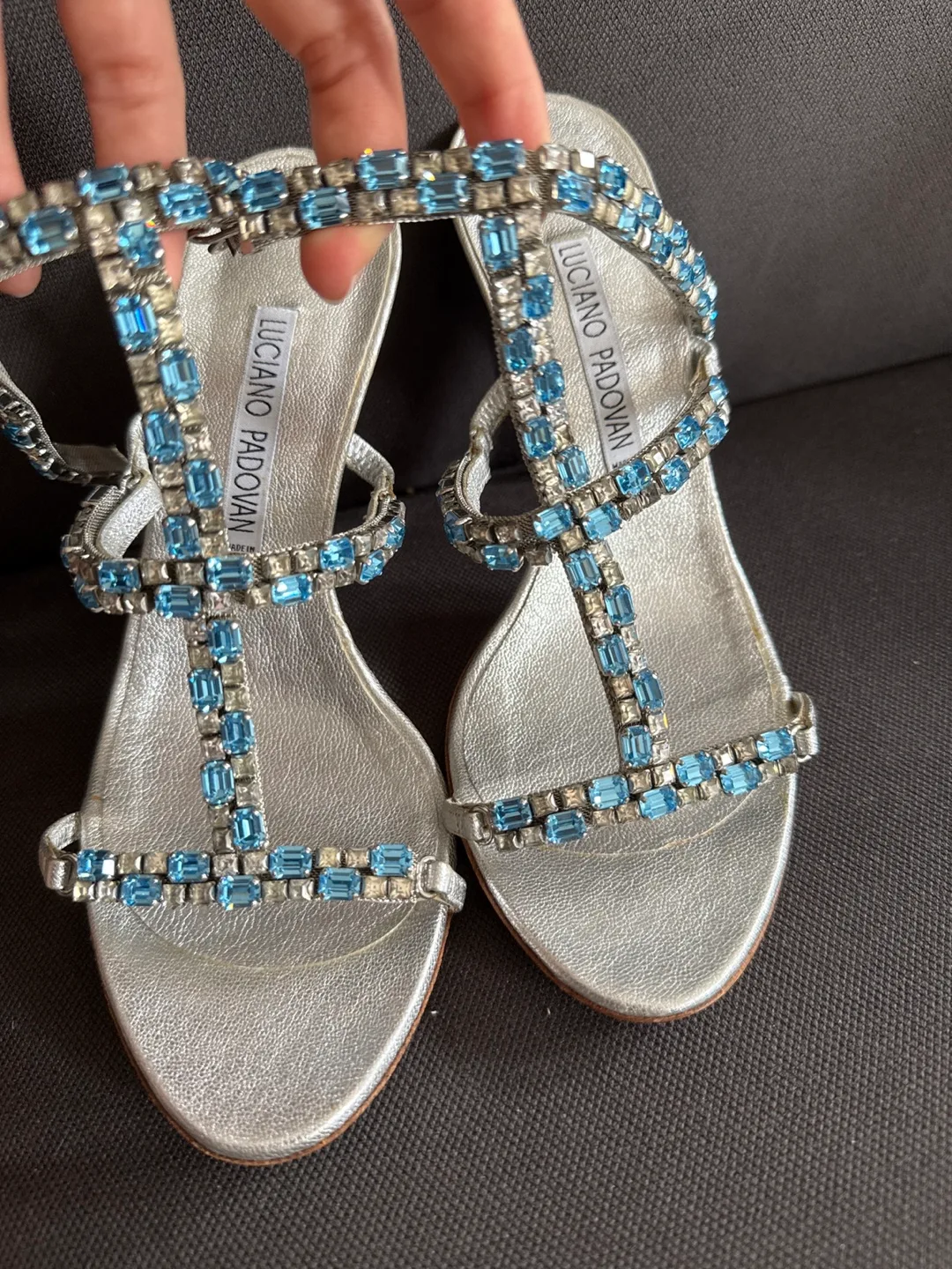 Luciano Padovan Silver Heels thumbnail