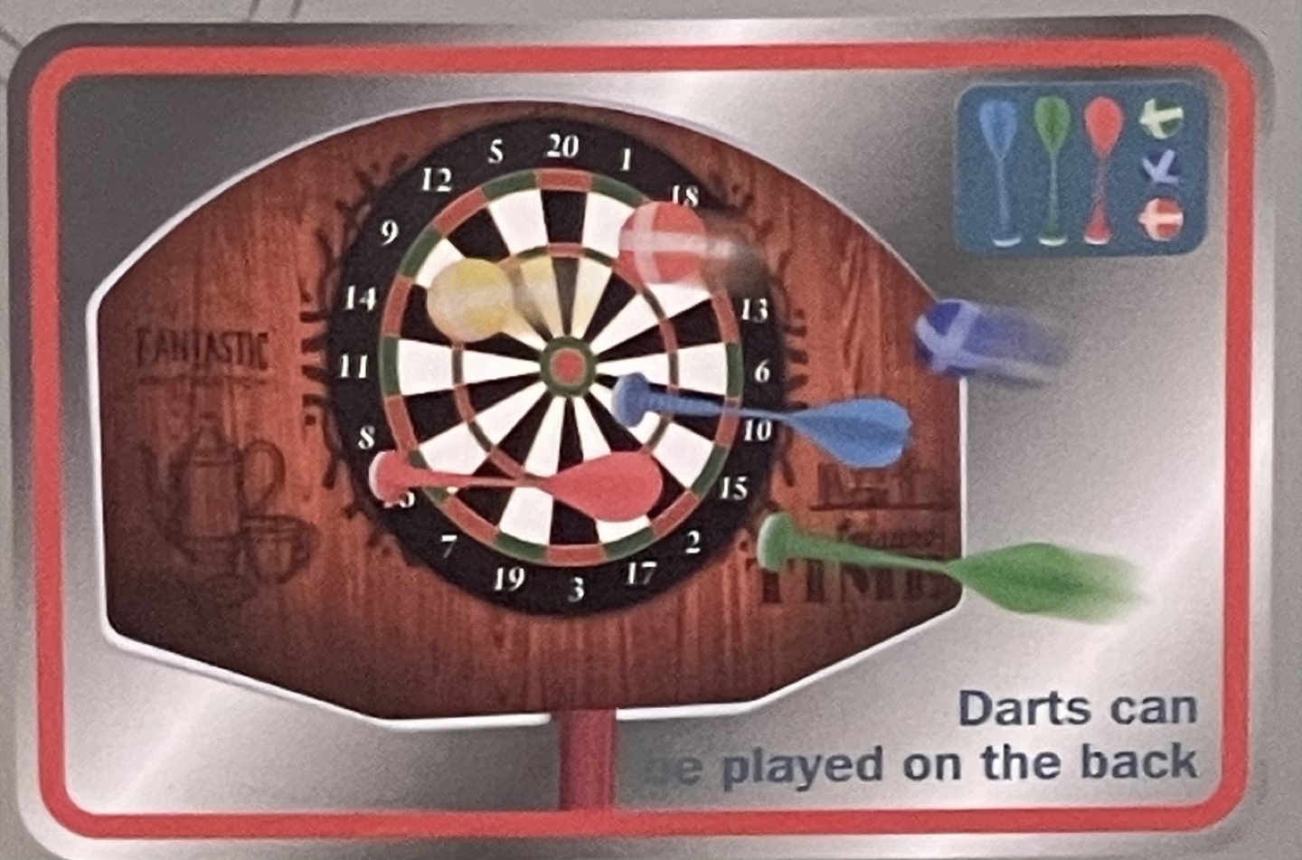 New  Basketball Hoop & Dartboard - photo 2