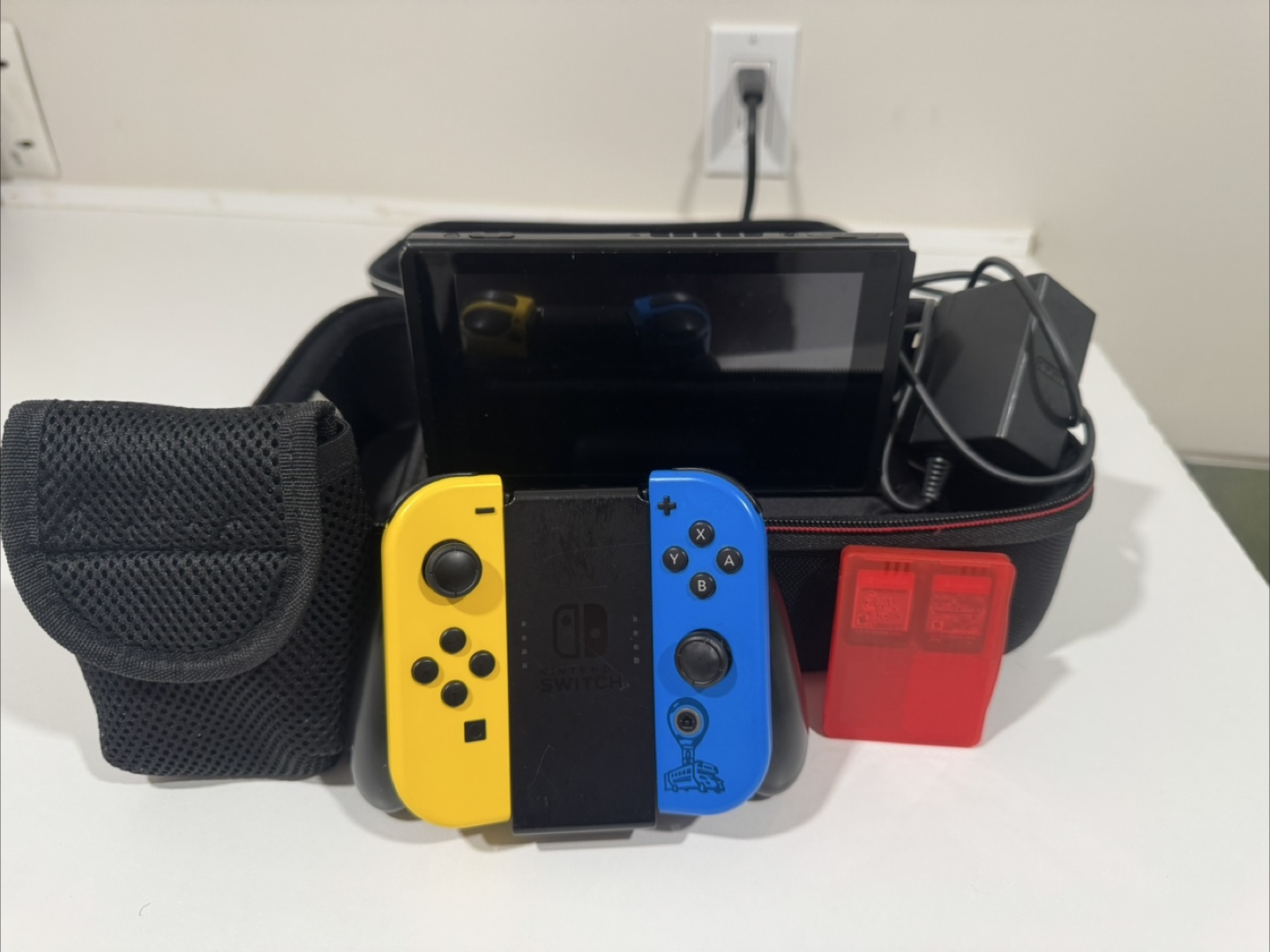 Nintendo Switch Console w/ Games & Accessories - photo 3