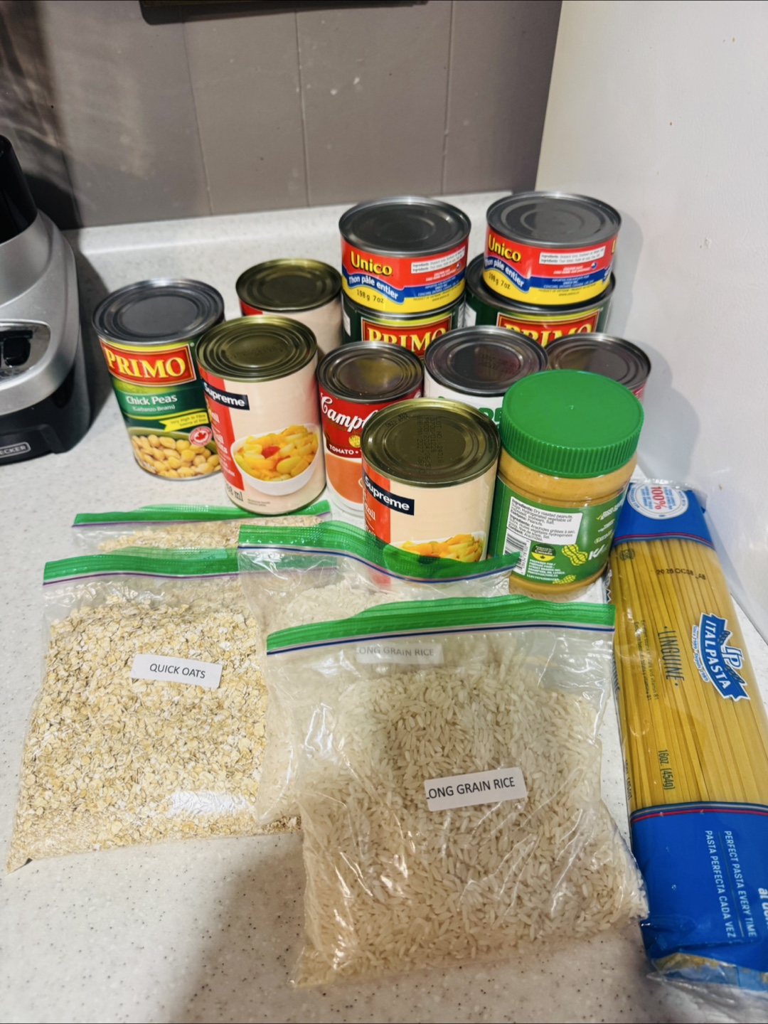 Free Assorted Pantry Items - Canned Goods, Pasta, Oats, Rice - photo 2