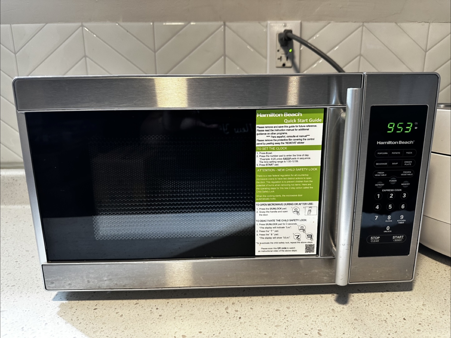 Hamilton Beach Microwave Oven