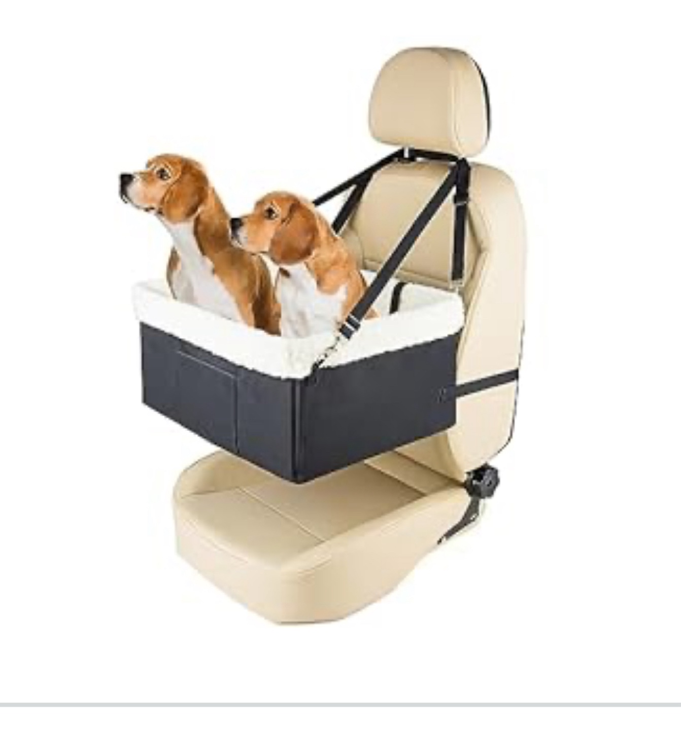 Dog Car Seat Booster - Black