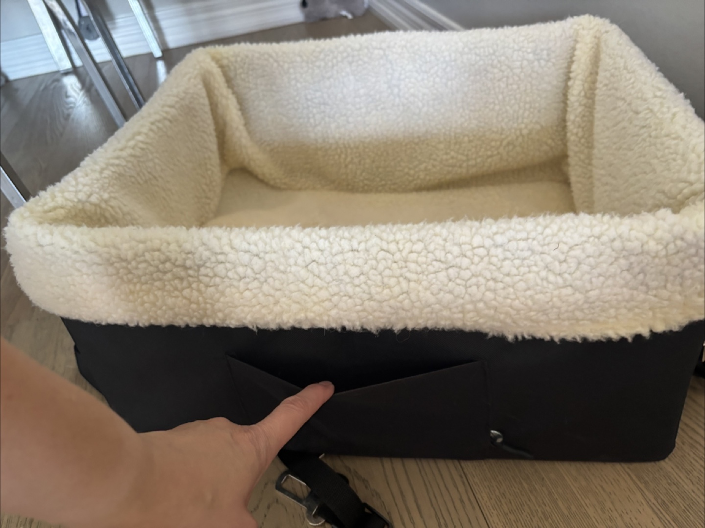Dog Car Seat Booster - Black - photo 5