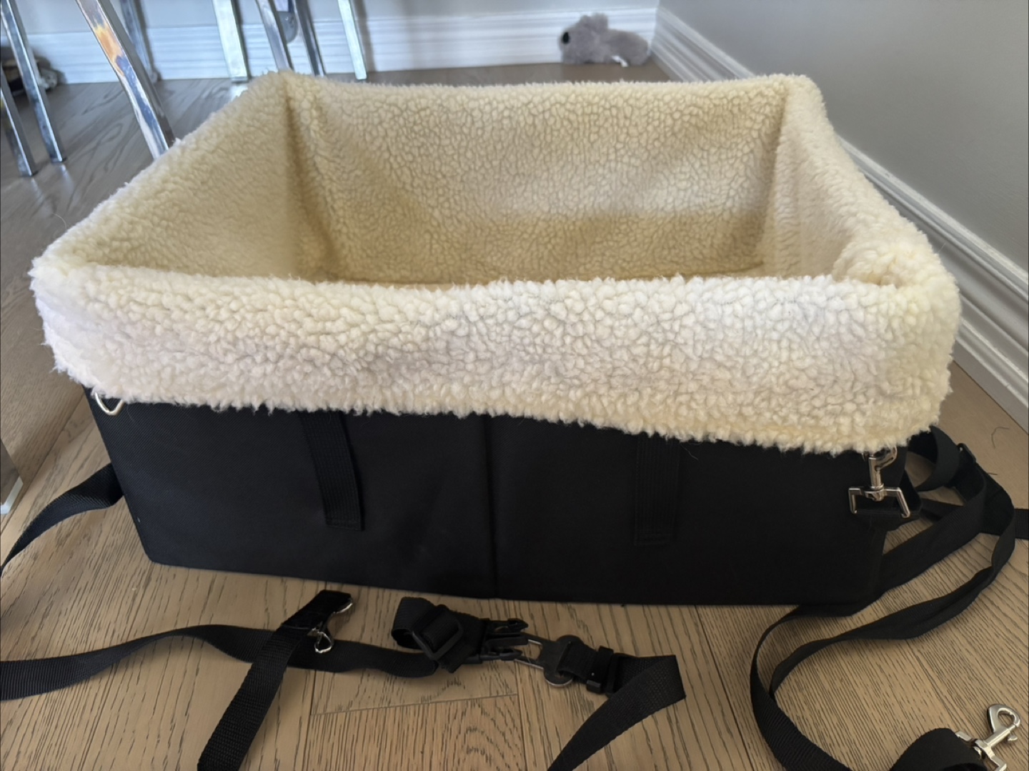 Dog Car Seat Booster - Black - photo 3