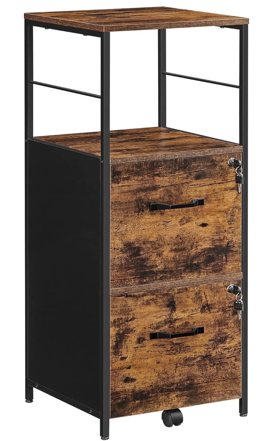 File Cabinet with 2 Drawers