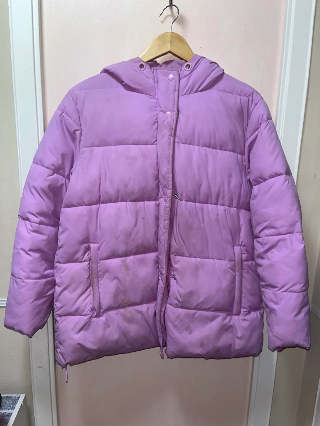Gap Puffer Jacket - Lilac thumbnail
