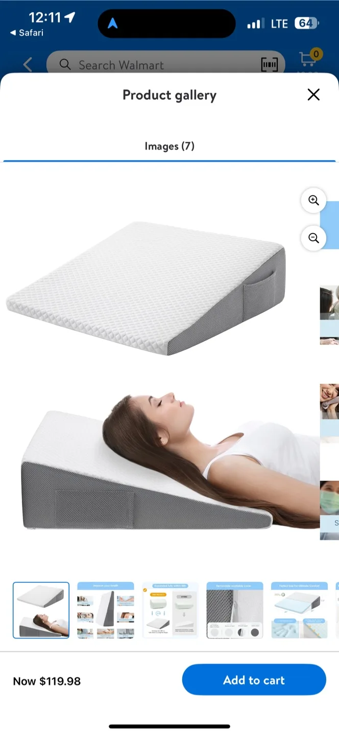 NewBed Wedge Pillow - Improve Your Health box closed thumbnail