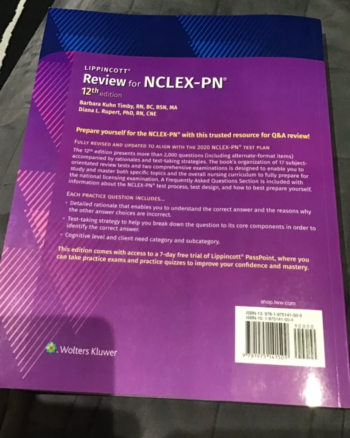 Lippincott Review for NCLEX-PN 12th Edition image indicator(2)