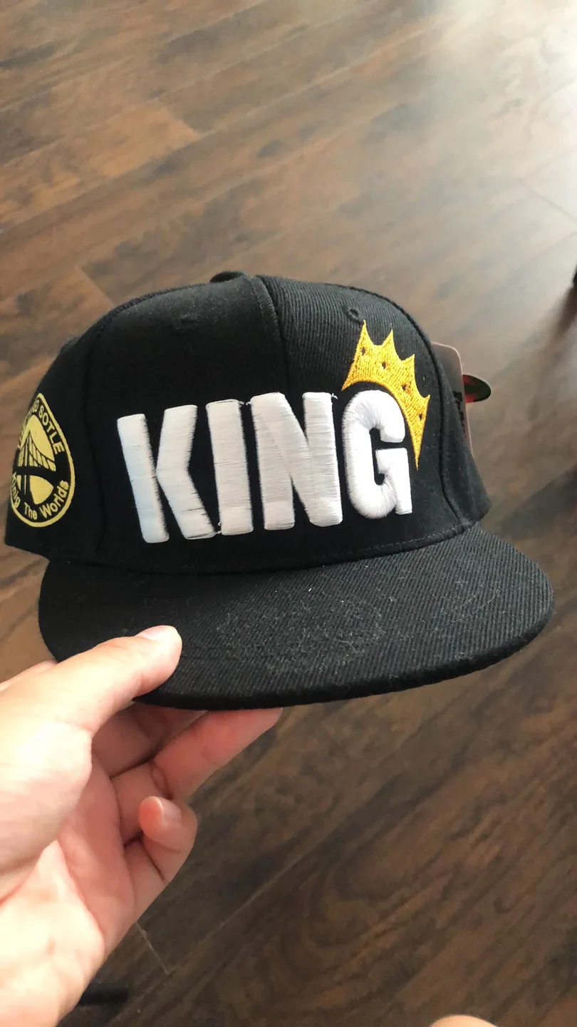 Children’s Black King Hat
