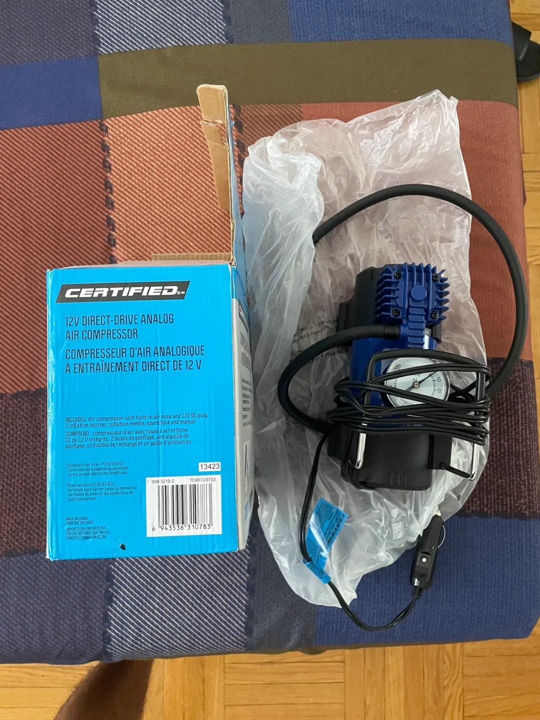 CERTIFIED 12V Direct-Drive Analog Air Compressor image indicator(3)