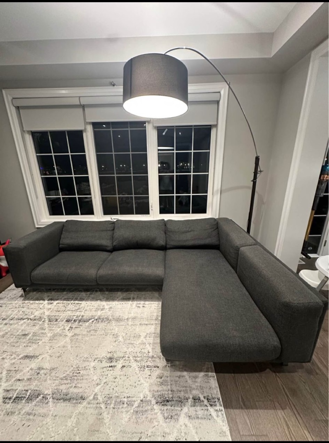 IKEA L-Shaped Sofa / Couch with Chaise – Great Condition - photo 4