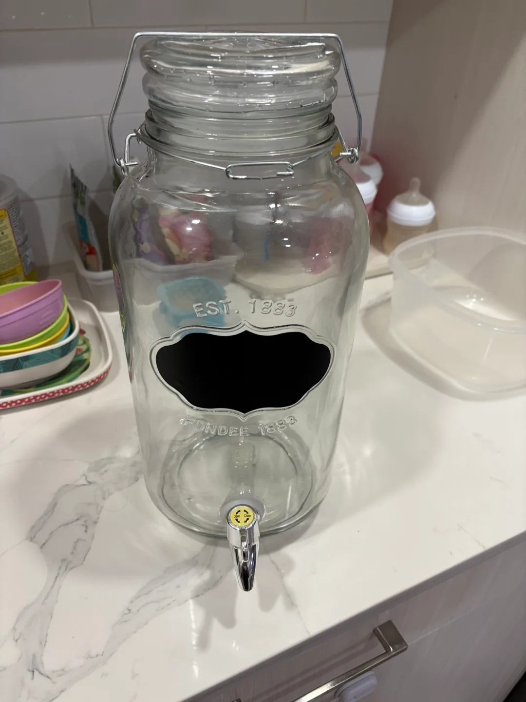 Trudeau Glass Beverage Dispenser 6L thumbnail